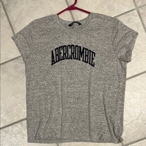 Abercrombie & Fitch Heather Gray Crewneck